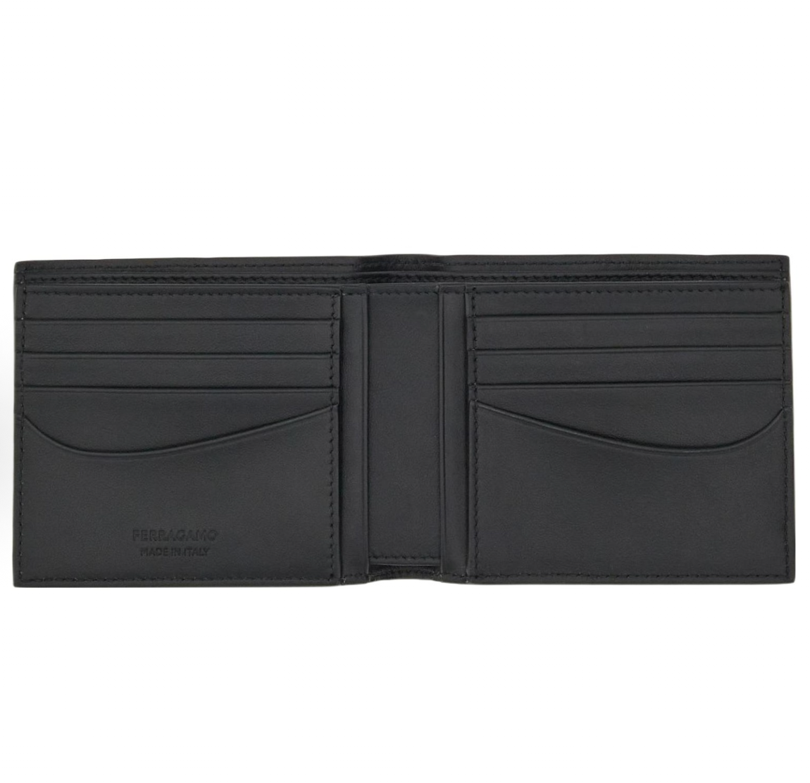  Ví Nam Salvatore Ferragamo Leather Wallet 'Blue' 