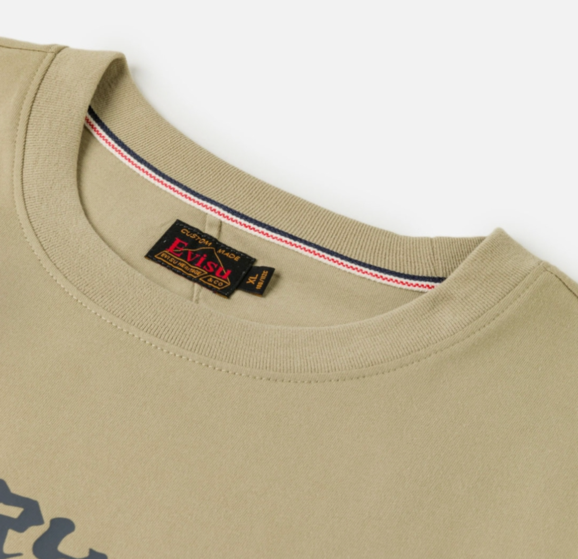  Áo Evisu T-shirt 'Beige' 