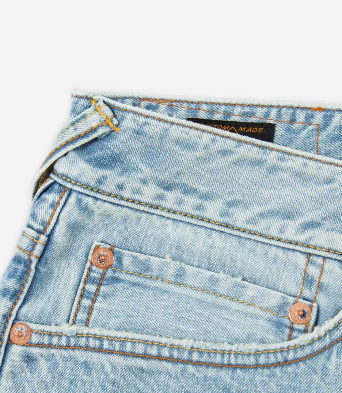  Quần Evisu Daicock Print Denim Shorts 'Indigo' 