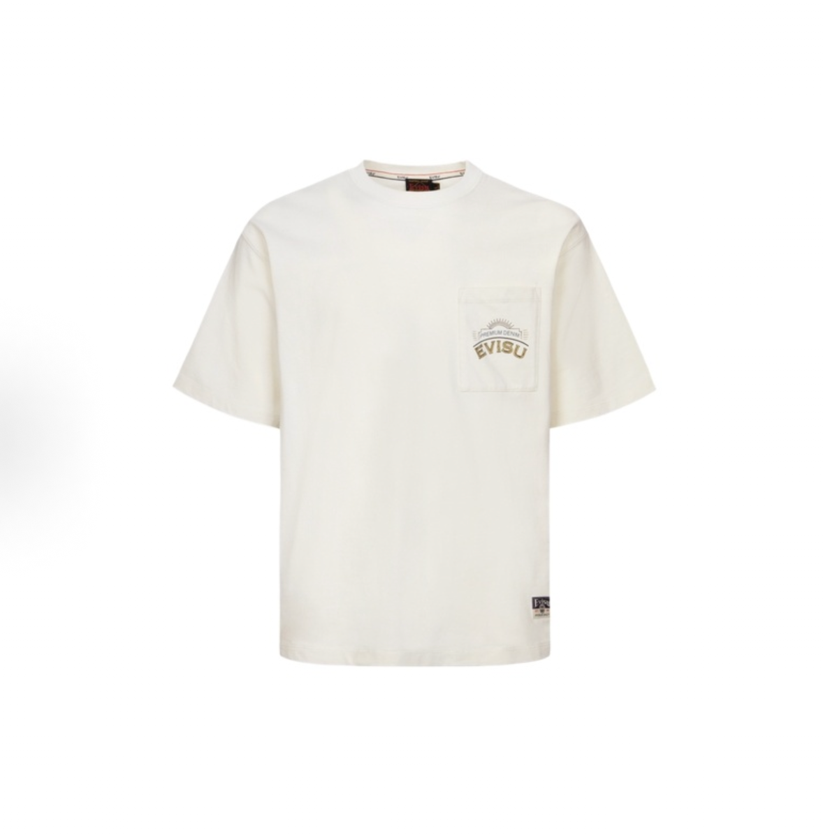  Áo Evisu Print T-shirt 'White' 