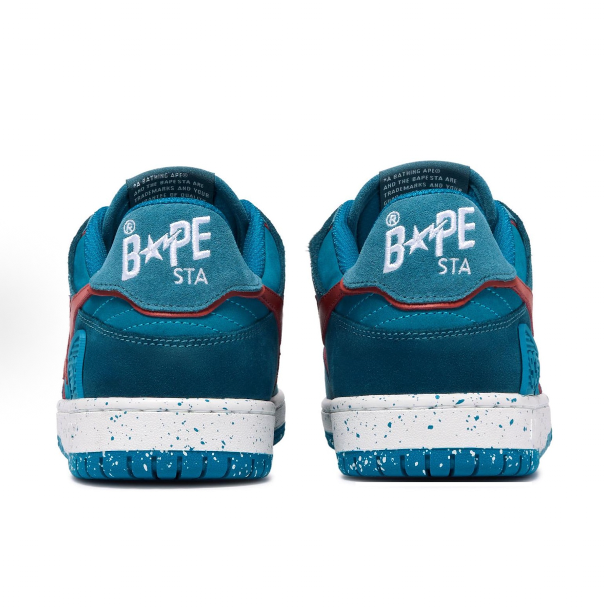  Giày Nam Bape SK8 STA #7 M2 'Blue' 