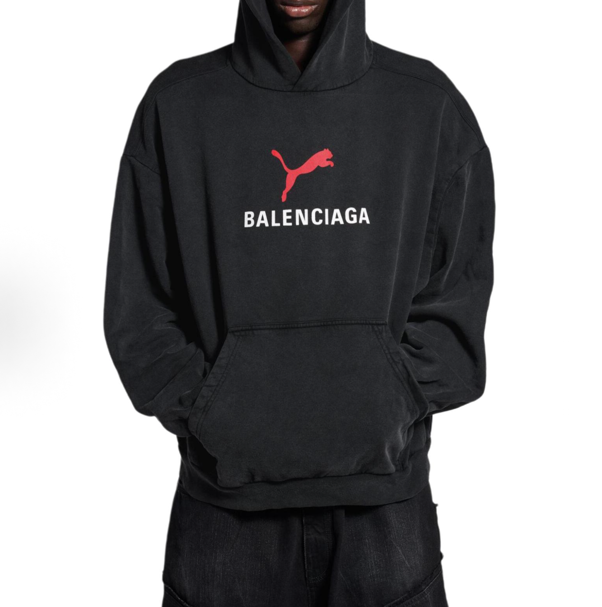  Áo Balenciaga x Puma Hoodie Fit 'Black' 