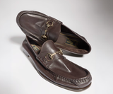  Giày Nam Gucci Lugano Loafer 'Brown' 