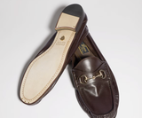  Giày Nam Gucci Lugano Loafer 'Brown' 