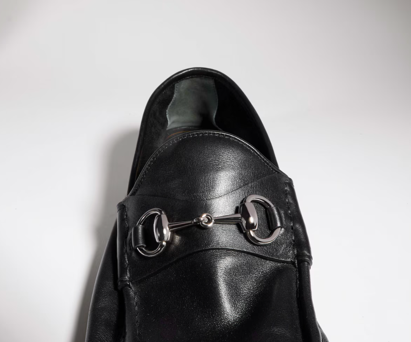  Giày Nam Gucci Lugano Loafer 'Black' 