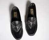  Giày Nam Gucci Lugano Loafer 'Black' 