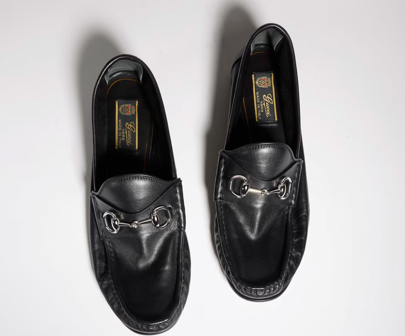  Giày Nam Gucci Lugano Loafer 'Black' 