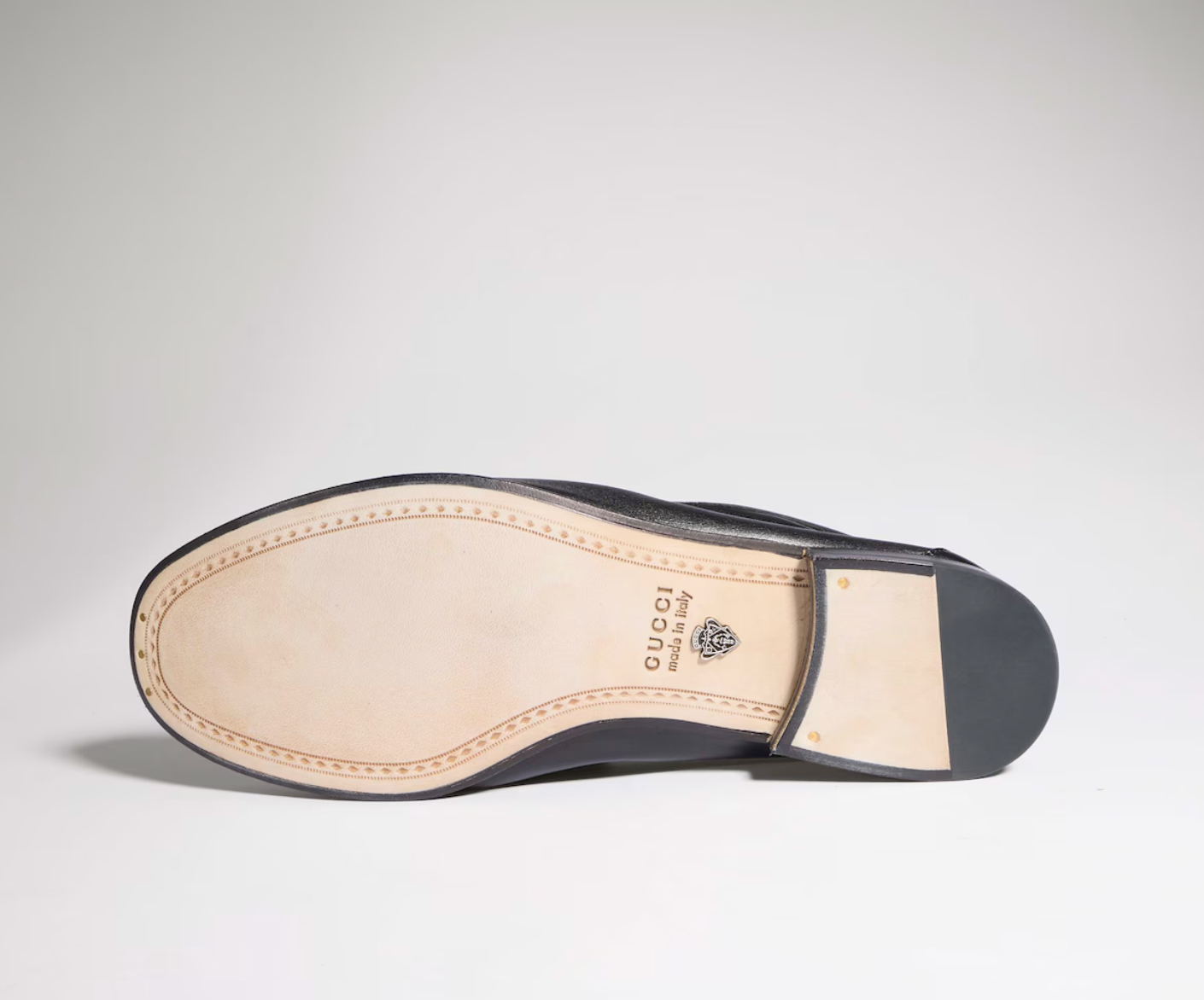  Giày Nam Gucci Lugano Loafer 'Black' 