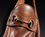  Giày Nam Gucci Lugano Loafer 'Brown' 