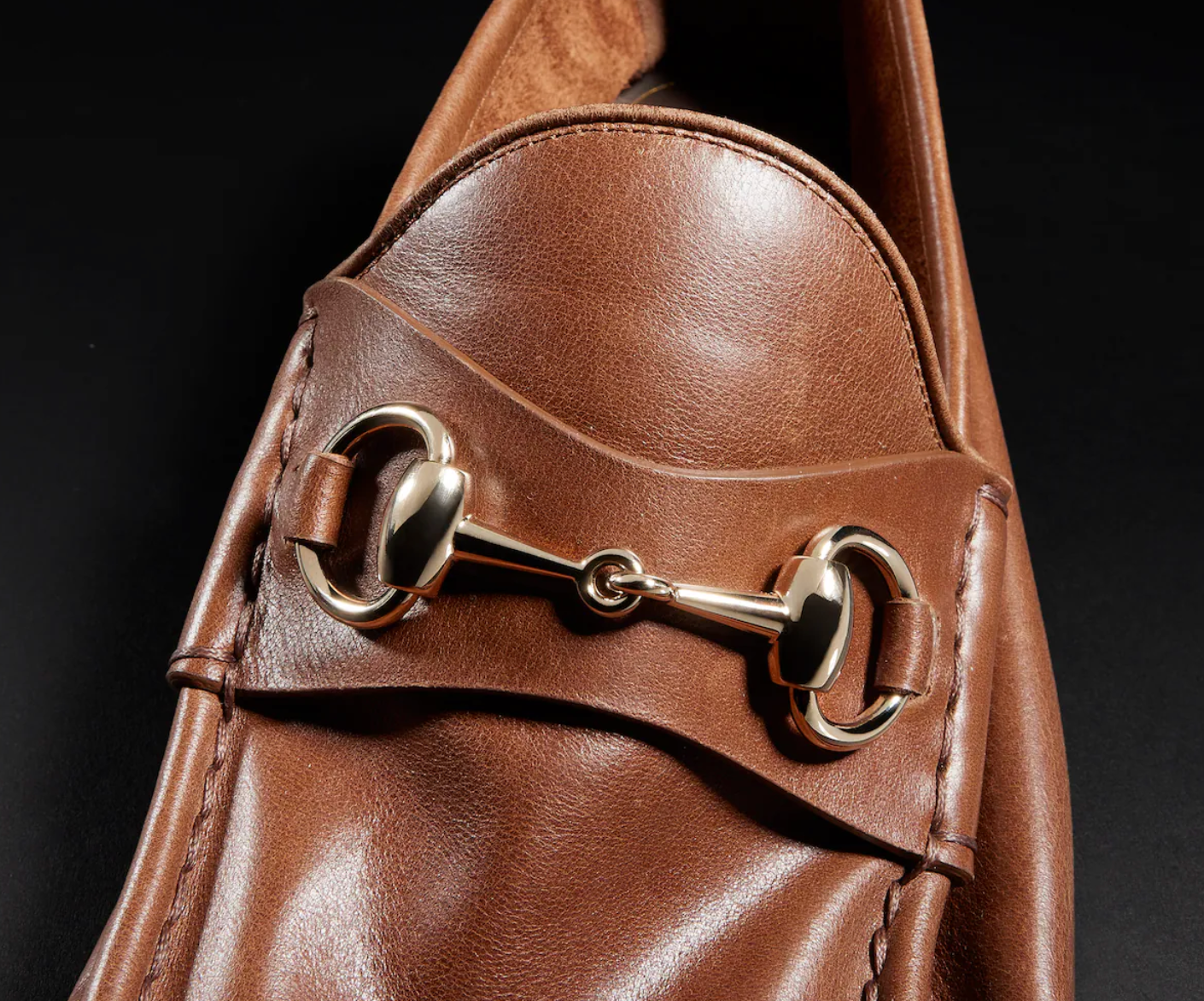  Giày Nam Gucci Lugano Loafer 'Brown' 