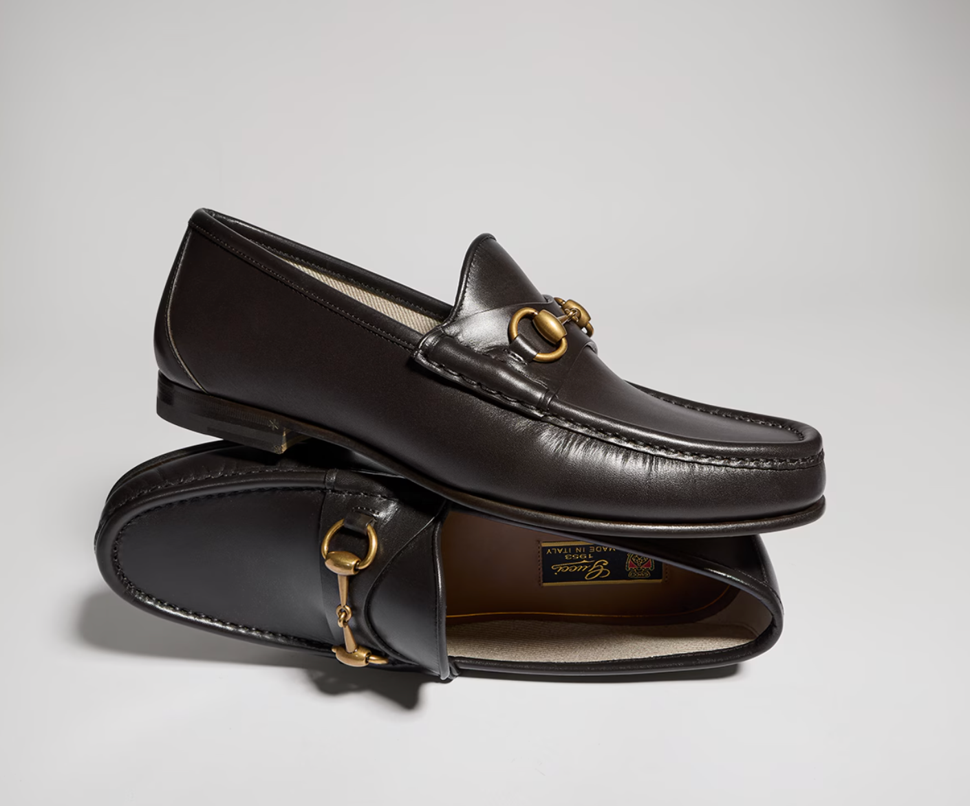  Giày Nam ‎Gucci Horsebit 1953 Loafer 'Brown' 