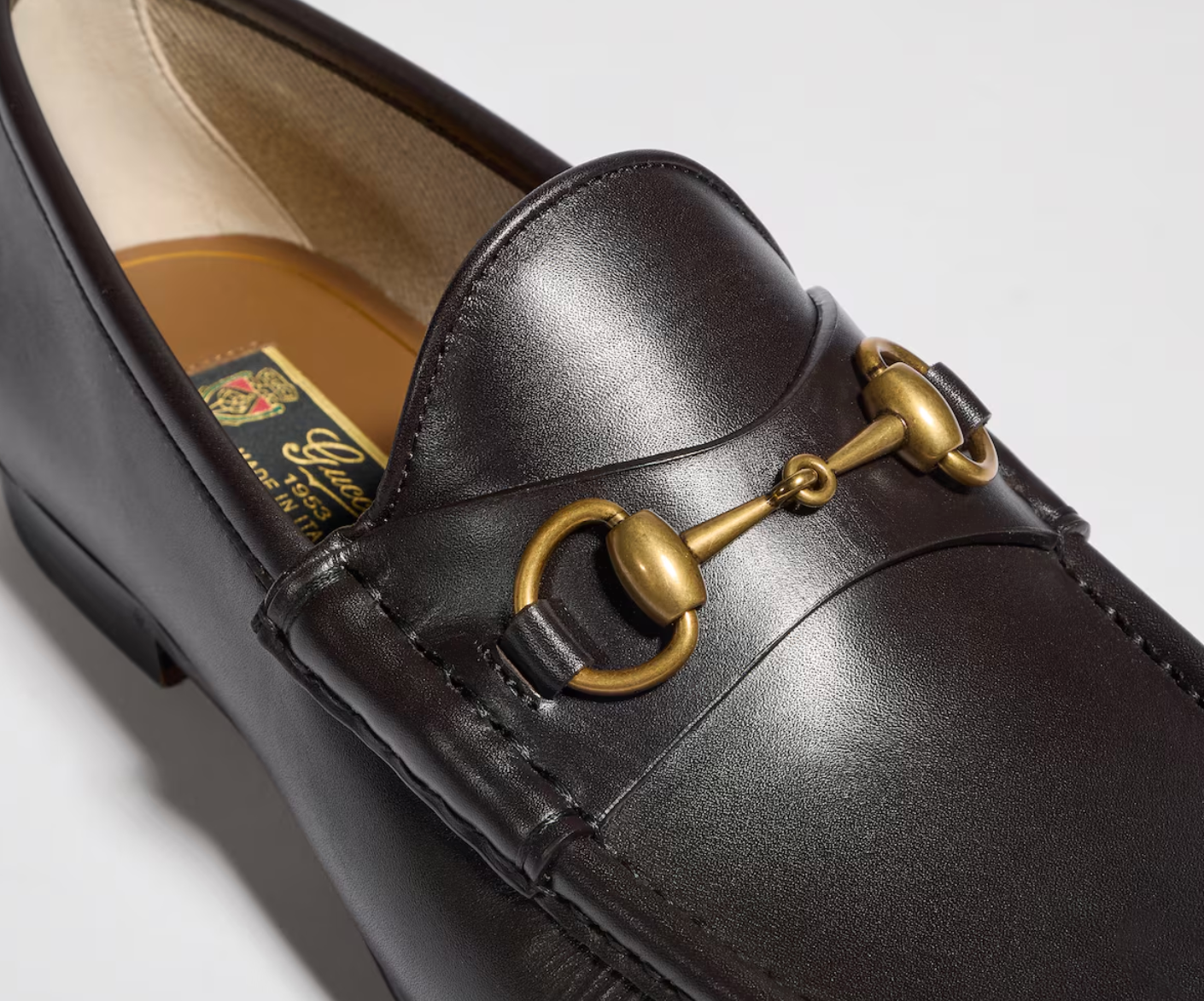  Giày Nam ‎Gucci Horsebit 1953 Loafer 'Brown' 