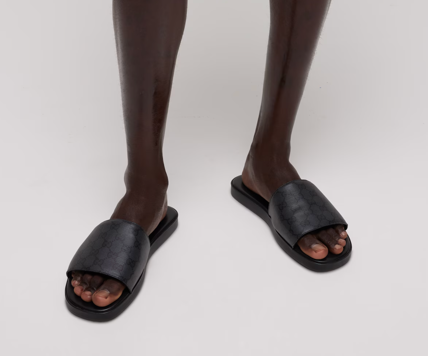  Dép Nam Gucci Slide Sandal 'Black' 