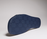  Dép Nam ‎Gucci Slide Sandal 'Dark Blue' 