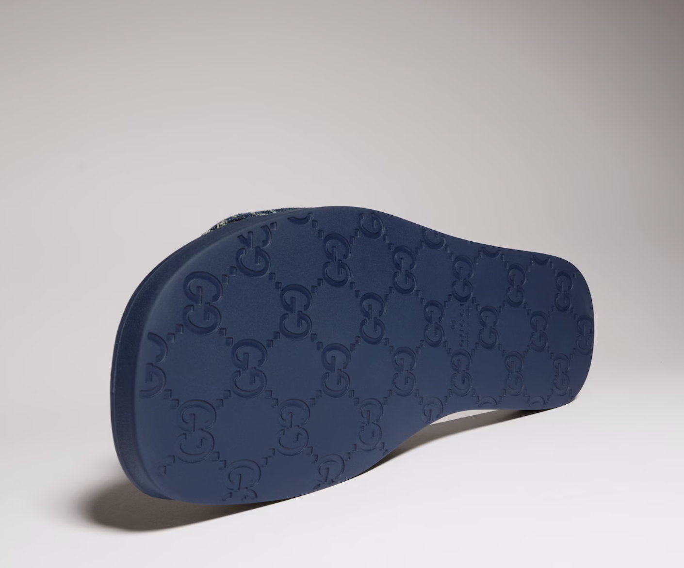  Dép Nam ‎Gucci Slide Sandal 'Dark Blue' 