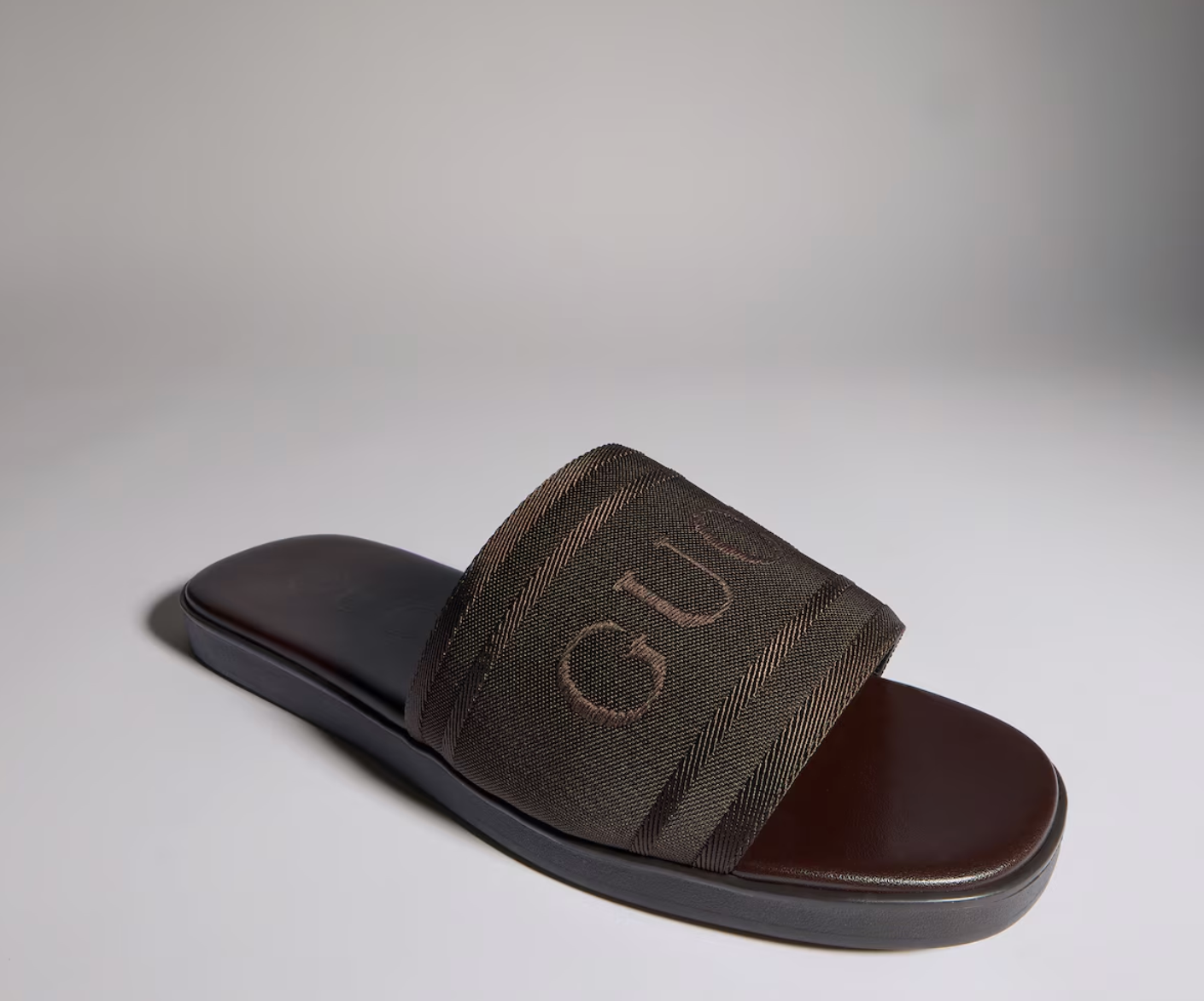  Dép Nam Gucci Slide Sandal 'Brown' 