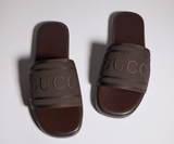  Dép Nam Gucci Slide Sandal 'Brown' 