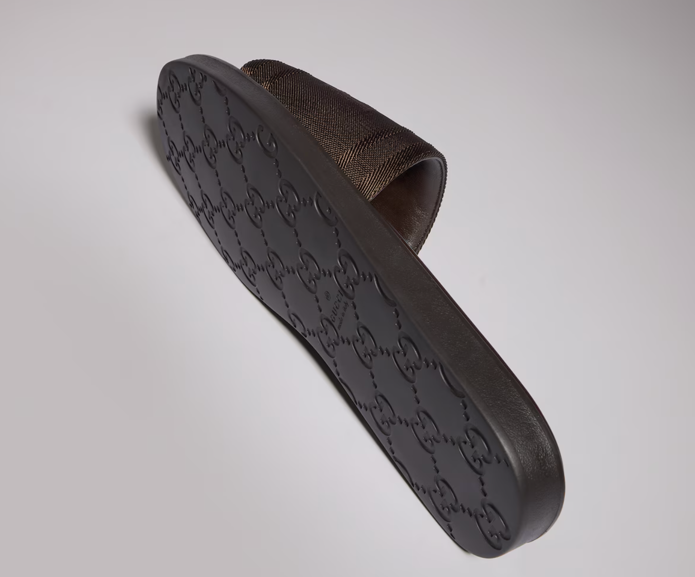 Dép Nam Gucci Slide Sandal 'Brown' 