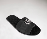  Dép Nam Gucci Riviera Slide Sandal 'Black' 