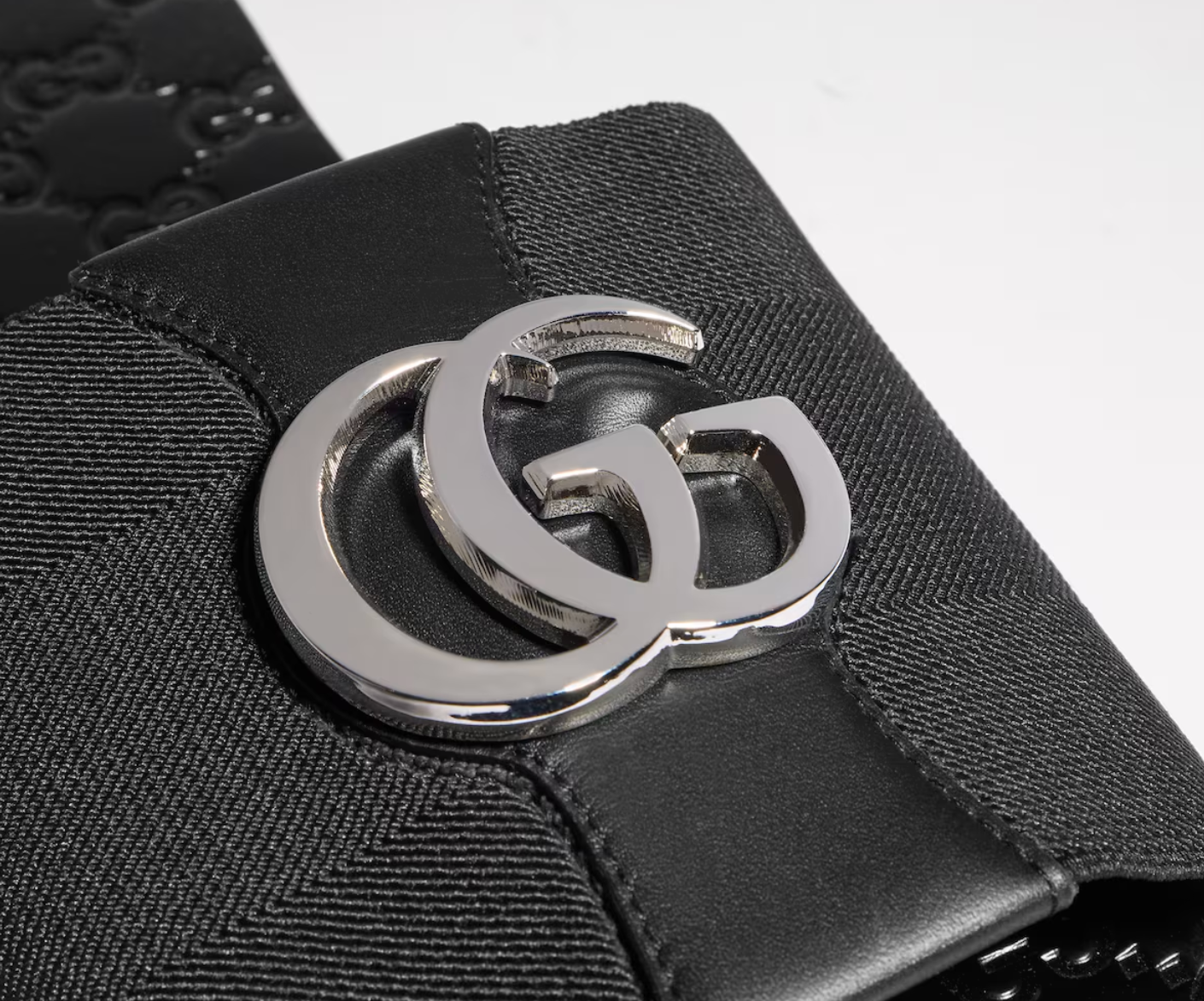  Dép Nam Gucci Riviera Slide Sandal 'Black' 
