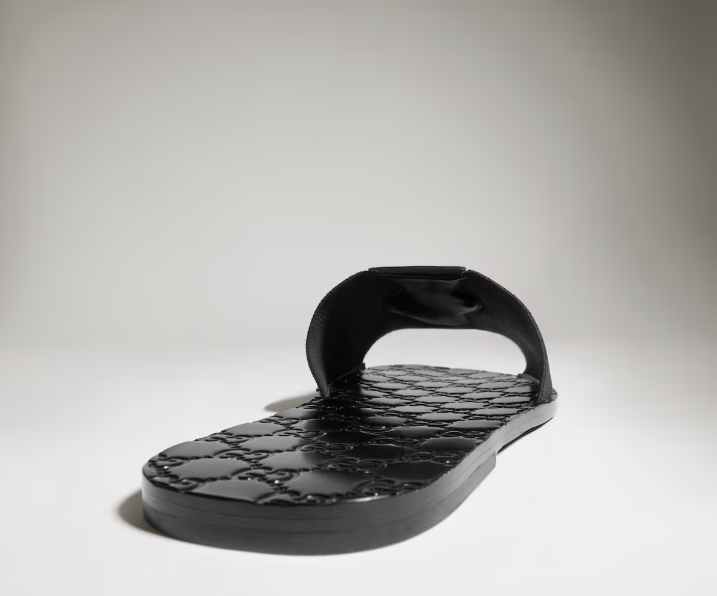  Dép Nam Gucci Riviera Slide Sandal 'Black' 
