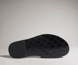  Dép Nam Gucci Riviera Slide Sandal 'Black' 