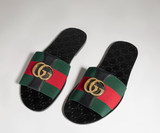  Dép Nam Gucci Riviera Slide Sandal 'Green Red' 