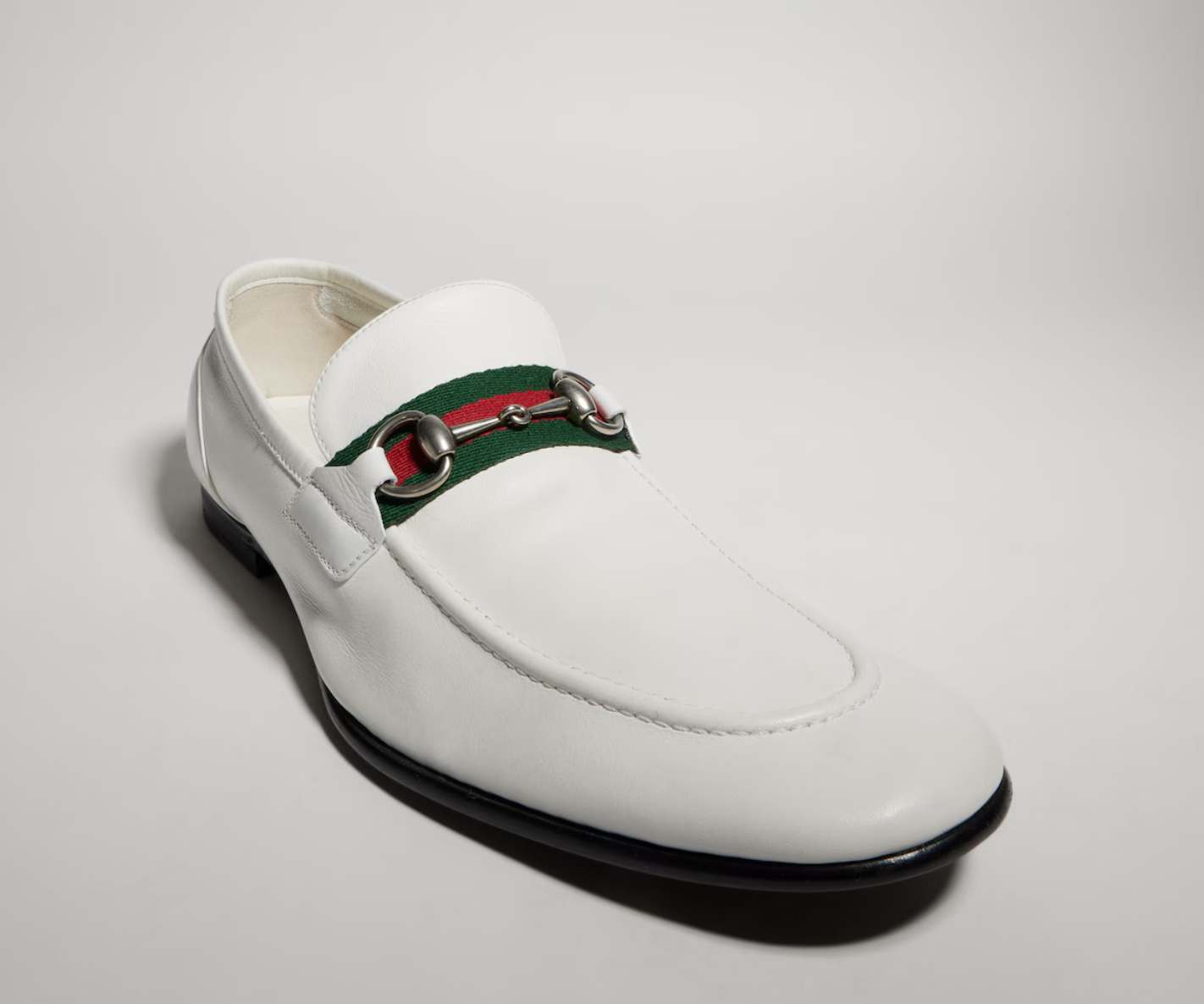  Giày Nam Gucci Como Loafer 'White' 