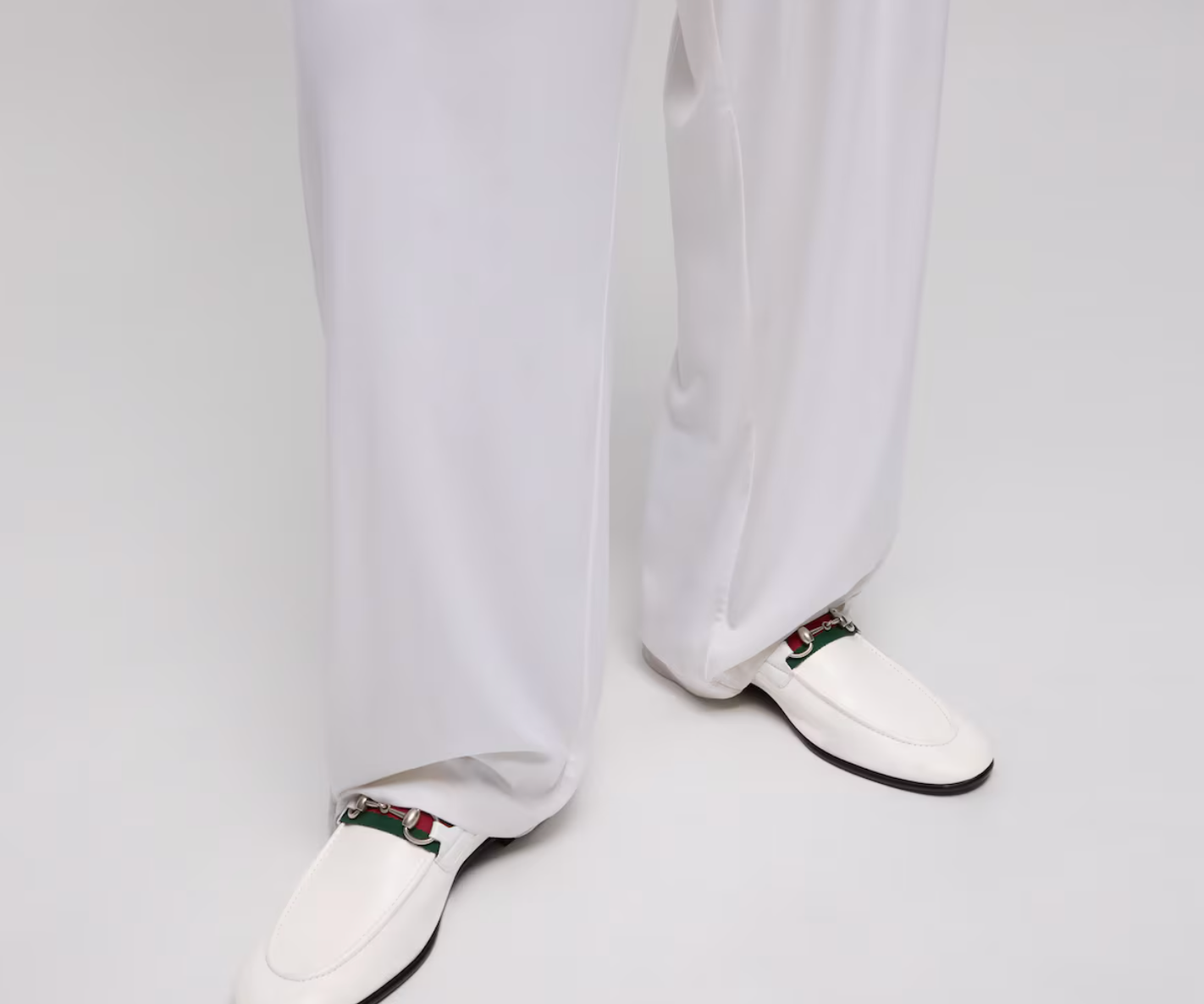  Giày Nam Gucci Como Loafer 'White' 