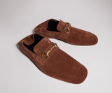  Giày Nam Gucci Ragazzo Loafer 'Brown' 