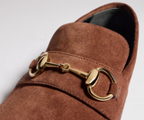  Giày Nam Gucci Ragazzo Loafer 'Brown' 