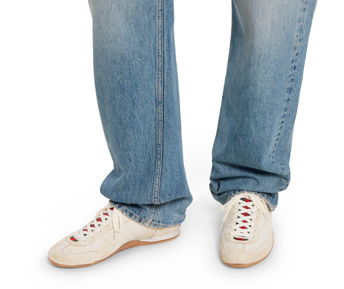  Giày Nam Gucci Shift Trainers 'White' 