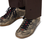  Giày Nam Gucci Shift Trainers 'Black' 