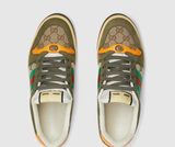  Giày Nam Gucci Screener Trainers 'Brown' 
