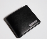  Ví Nam Gucci Coin Wallet With Metal Tag 'Black' 
