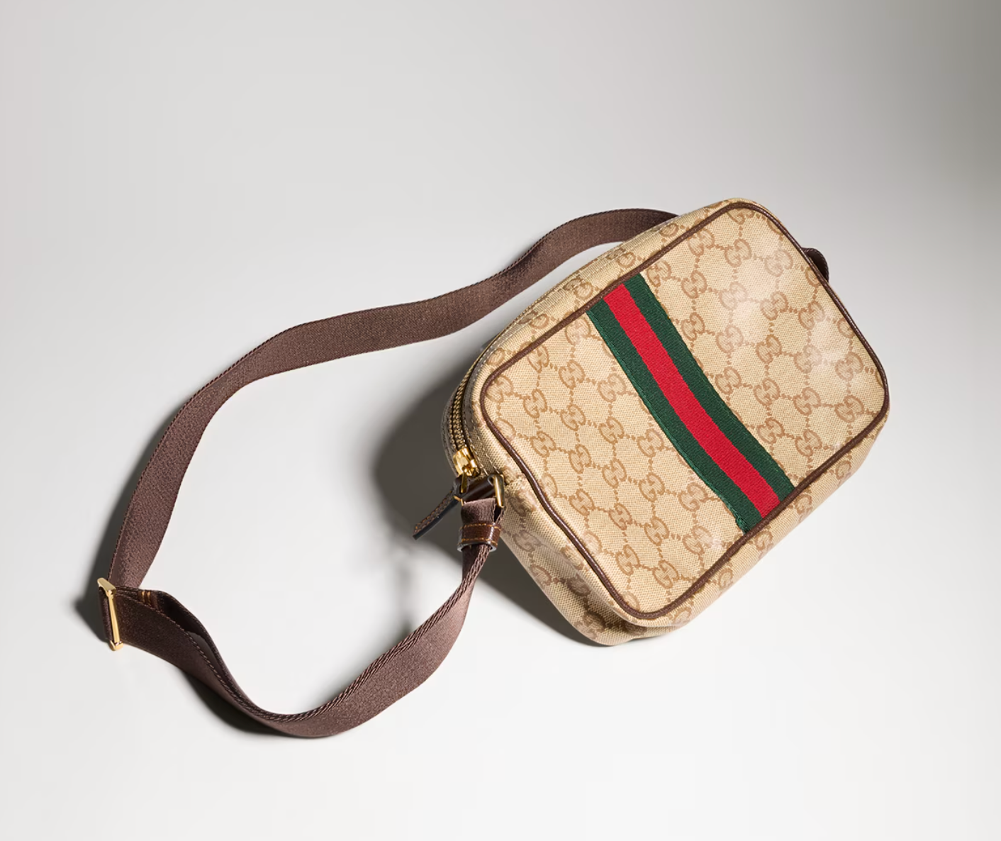  Túi Gucci GG Mini Bag With Web 'Beige' 