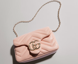  Túi Nữ Gucci Marmont Mini Shoulder Bag 'Pink' 