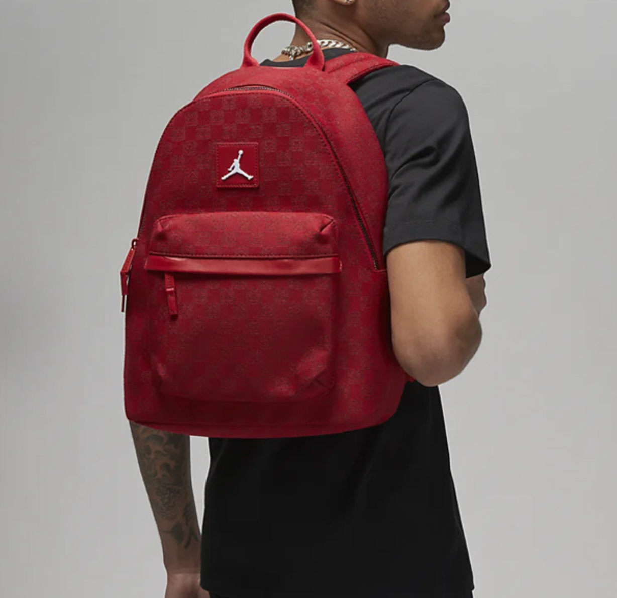  Balo Nike Air Jordan Monogram Backpack 'Red' 