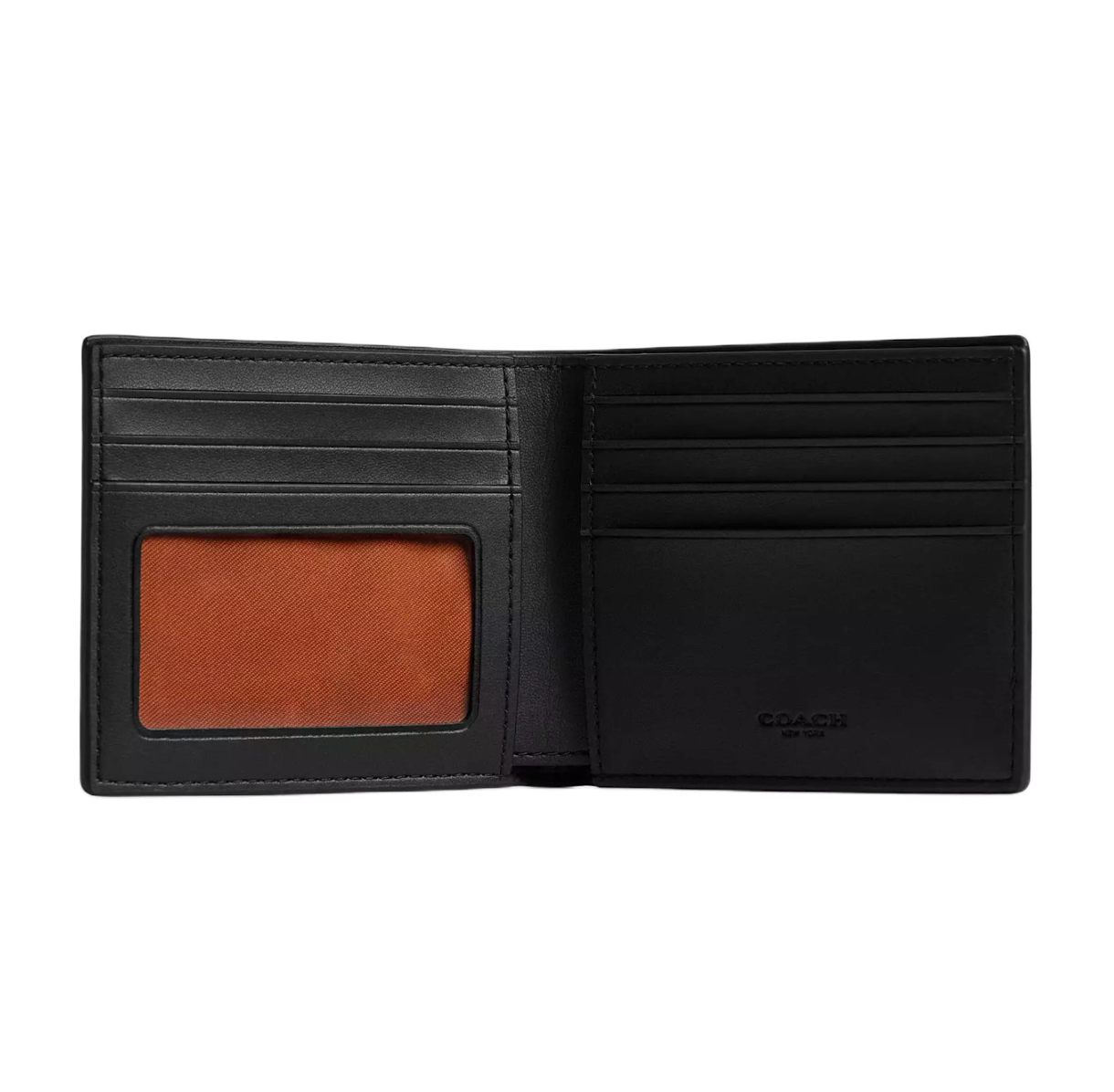  Ví Nam Coach Bifold Wallet 'Black' 