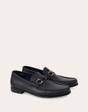  Giày Nam Salvatore Ferragamo Gancini Ornament Loafer 'Black' 
