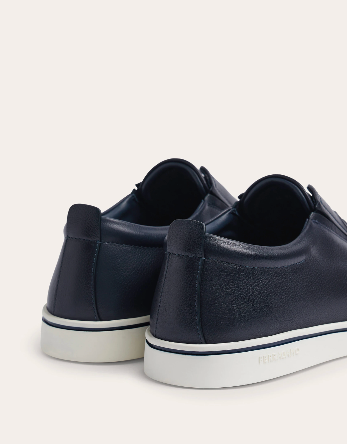 Giày Nam Salvatore Ferragamo Derby Slip-on 'Navy' 