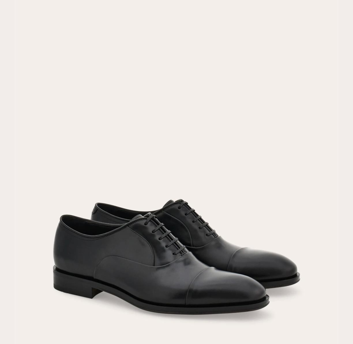  Giày Nam Salvatore Ferragamo Oxford Shoe 'Black' 