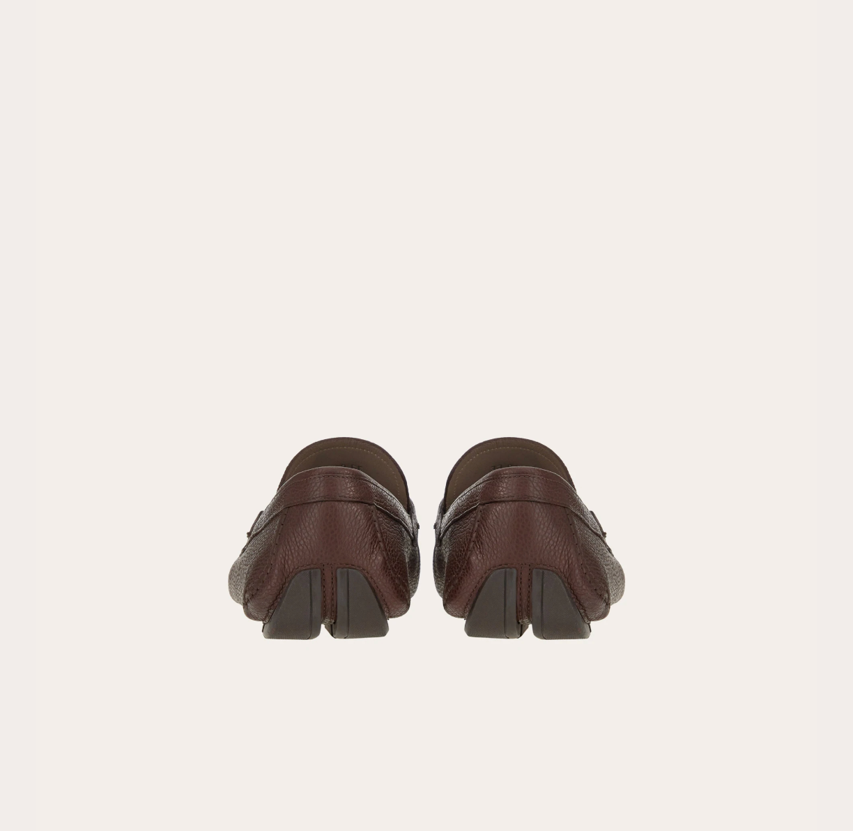  Giày Nam Salvatore Ferragamo Gancini Driver 'Chocolate' 