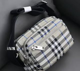  Túi Burberry Check Crossbody Bag 'Lichen Beige' 
