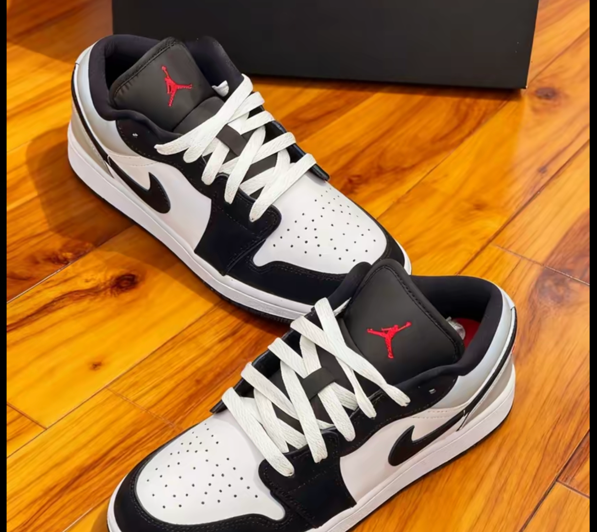 Giày Nike Air Jordan 1 Low SE GS 'Panda Toe' 