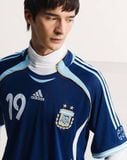  Áo Adidas Argentina 2006 Away Jersey #Messi19 