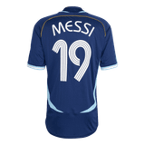  Áo Adidas Argentina 2006 Away Jersey #Messi19 