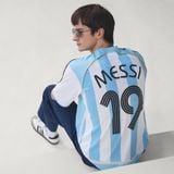  Áo Adidas Argentina 2006 Messi Home Jersey 