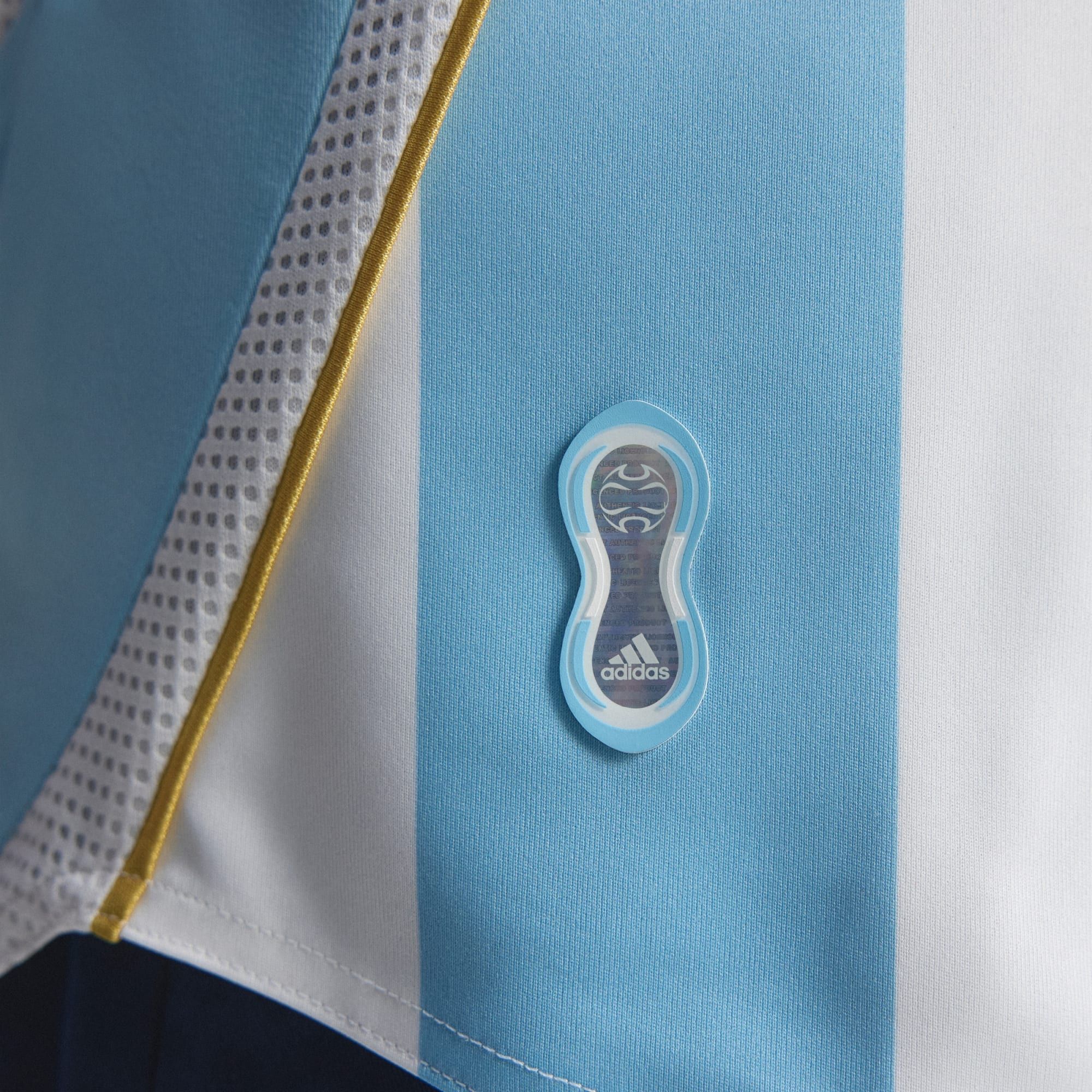  Áo Adidas Argentina 2006 Messi Home Jersey 