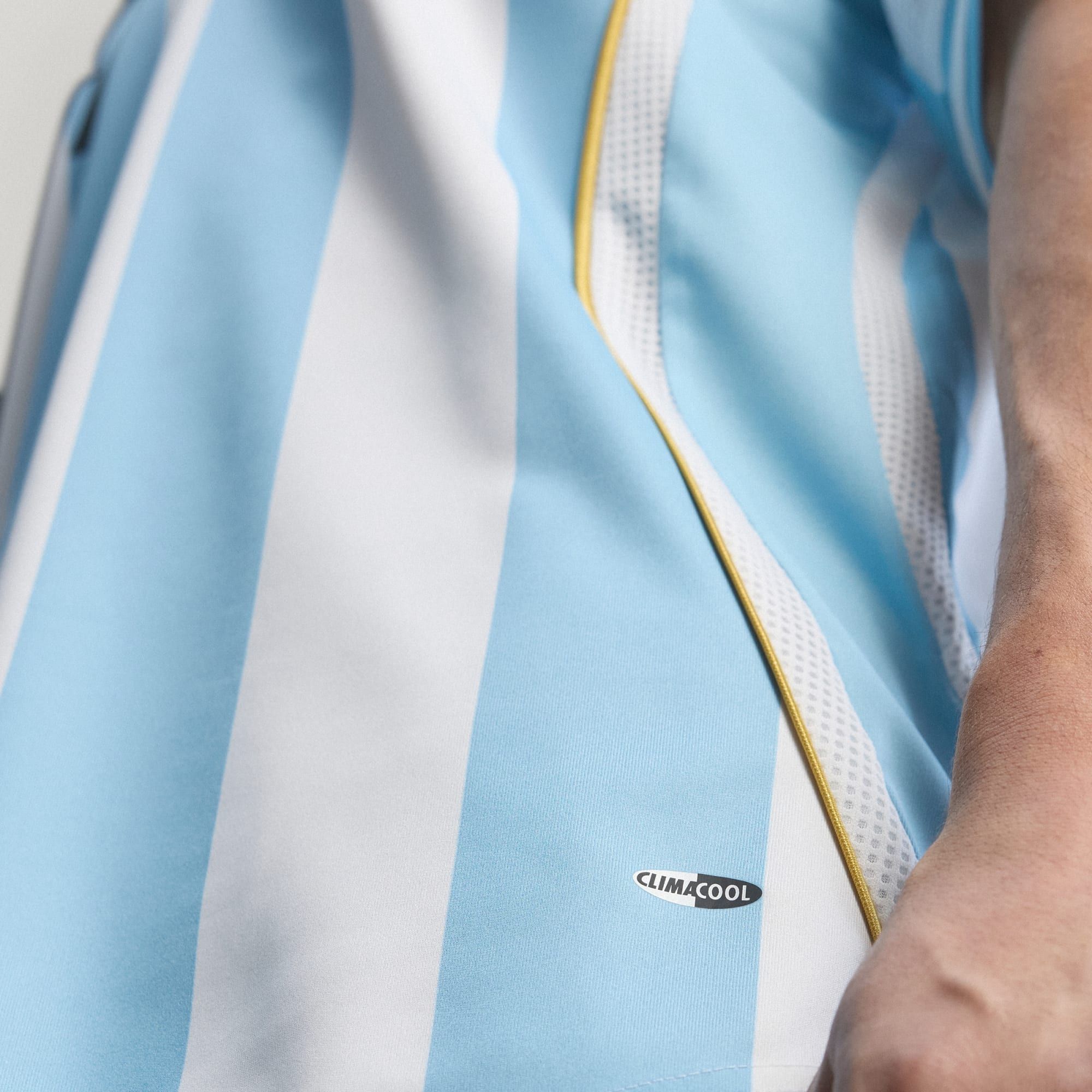  Áo Adidas Argentina 2006 Messi Home Jersey 